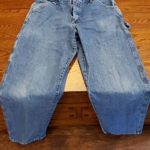 Men's Wrangler Carpenter Jeans Size 34/34